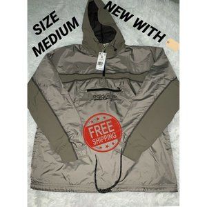 ADIDAS ORIGINALS R.Y.V. BLOCKED 2.0 WINDBREAKER JA